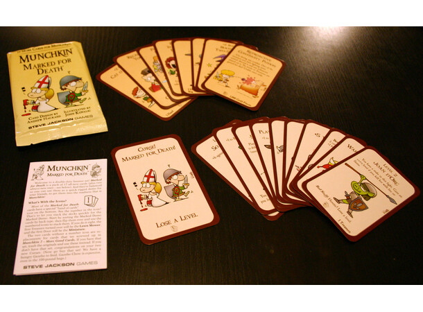 Munchkin Marked for Death 2nd Ed Booster Ekspansion til Munchkin 